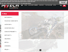 Tablet Screenshot of mxtech-eshop.cz